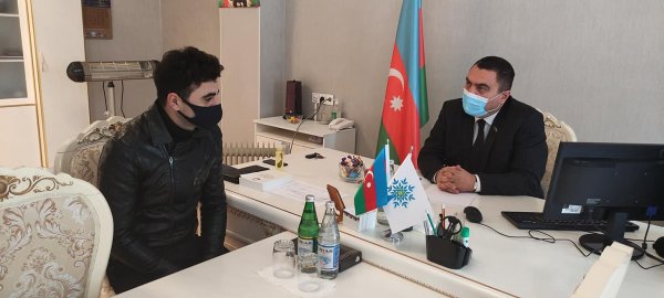 Müşfiq Məmmədli Sumqayıtda seçiciləri qəbul edib - FOTOLAR