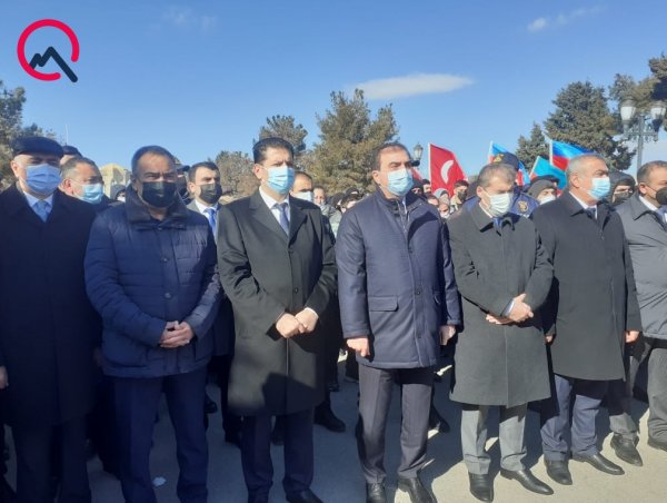 Uşaq evində böyüyən şəhid dəfn olundu - Fotolar 