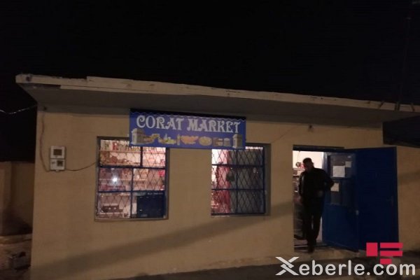 Sumqayıtda marketdən oğurluq edilib - FOTO
