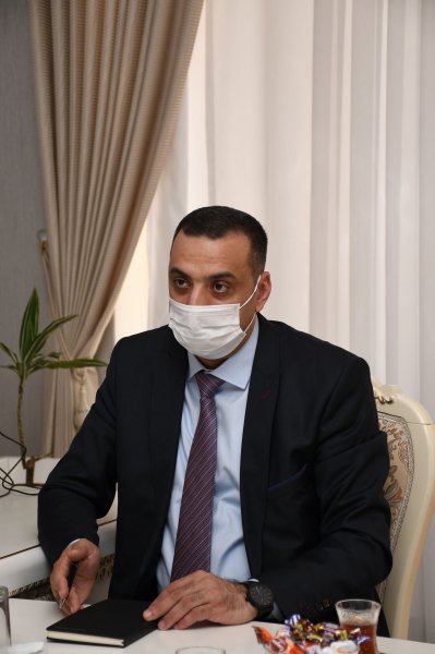 Deputat Sumqayıtda idarə rəisi ilə görüşdü: gələcək planlar müzakirə edildi - FOTO