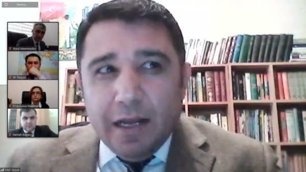 SDU-da “Nizami Gəncəvi yaradıcılığında intibah ideyaları və qadın obrazları” mövzusunda onlayn formatda bədii tədbir keçirildi - FOTOLAR