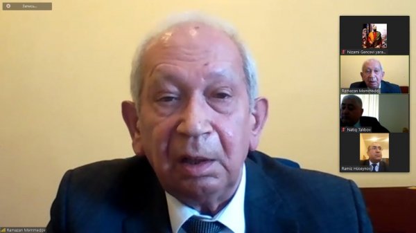 SDU-da “Nizami Gəncəvi yaradıcılığında intibah ideyaları və qadın obrazları” mövzusunda onlayn formatda bədii tədbir keçirildi - FOTOLAR