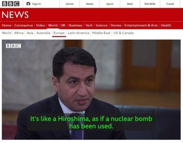BBC işğaldan azad olunmuş ərazilərimizdən süjet hazırladı - FOTOLAR BBC işğaldan azad olunmuş ərazilərimizdən süjet hazırladı - FOTOLAR