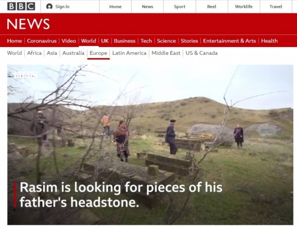 BBC işğaldan azad olunmuş ərazilərimizdən süjet hazırladı - FOTOLAR BBC işğaldan azad olunmuş ərazilərimizdən süjet hazırladı - FOTOLAR