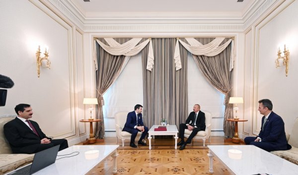 İlham Əliyev Selçuk Bayraktarı qəbul etdi - Fotolar