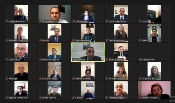 Sumqayıtda rəis onlayn müşavirə keçirdi: tapşırıqlar verdi...  - FOTO