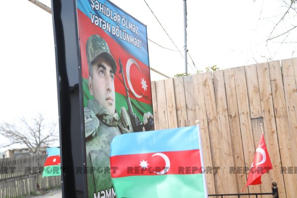 Sumqayıtda şəhid İlkin Məmmədzadənin xatirəsinə ehsan bulağı istifadəyə verilib - VİDEO