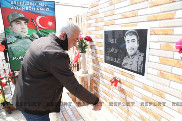 Sumqayıtda şəhid İlkin Məmmədzadənin xatirəsinə ehsan bulağı istifadəyə verilib - VİDEO