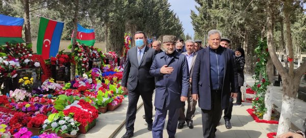 Sumqayıtda şəhidin xatirəsi yad edilib - FOTO