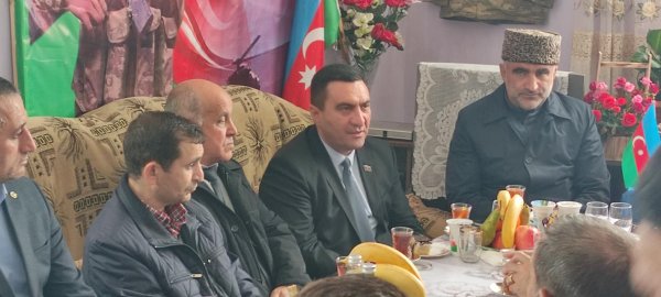 Sumqayıtda şəhidin xatirəsi yad edilib - FOTO