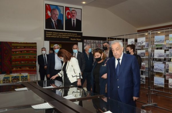 Aygün Attar Qubadlı rayon İcra Hakimiyyətində oldu - FOTO