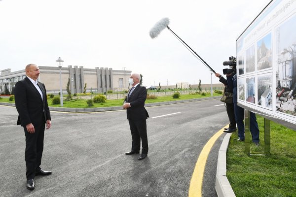 Prezident açılışa qatıldı - Fotolar