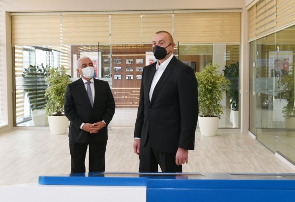 Prezident açılışa qatıldı - Fotolar