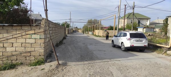 Müşfiq Məmmədli Hacı Zeynalabdin qəsəbəsində seçicilərin problemləri ilə maraqlanıb - FOTOLAR