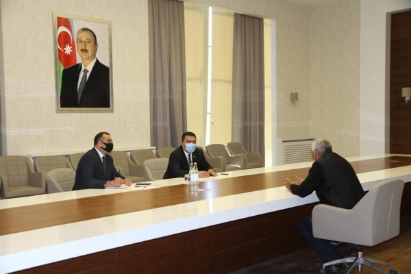 Müşfiq Məmmədli Xızıda seçicilərlə görüşüb -  FOTOLAR