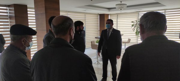 Müşfiq Məmmədli Xızıda seçicilərlə görüşüb -  FOTOLAR