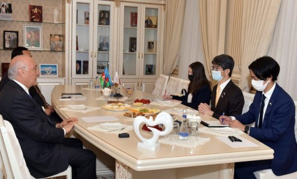 Yaponiyanın Azərbaycandakı səfiri Sumqayıtda olub -FOTO