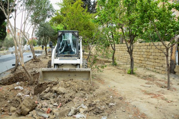 Bakıda küçəyə Polad Həşimovun adı verildi, yeni park salınır - Fotolar