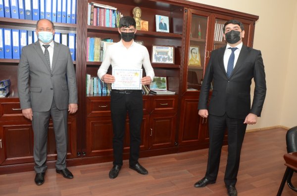 Qubadlı məktəbliləri mükafatlandırıldı -FOTOLAR