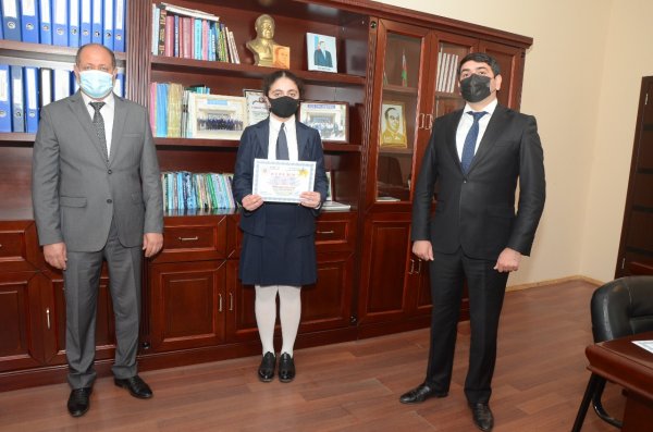 Qubadlı məktəbliləri mükafatlandırıldı -FOTOLAR