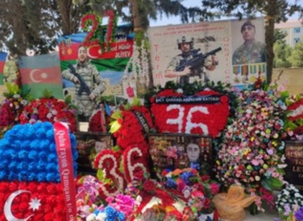 Sumqayıtda Vətən müharibəsi qəhrəmanı Mehrab Niftəliyevin xatirəsi yad edilib -FOTOLAR