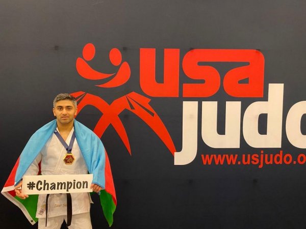 Sumqayıtlı cüdoçu ABŞ çempionu oldu - FOTOLAR