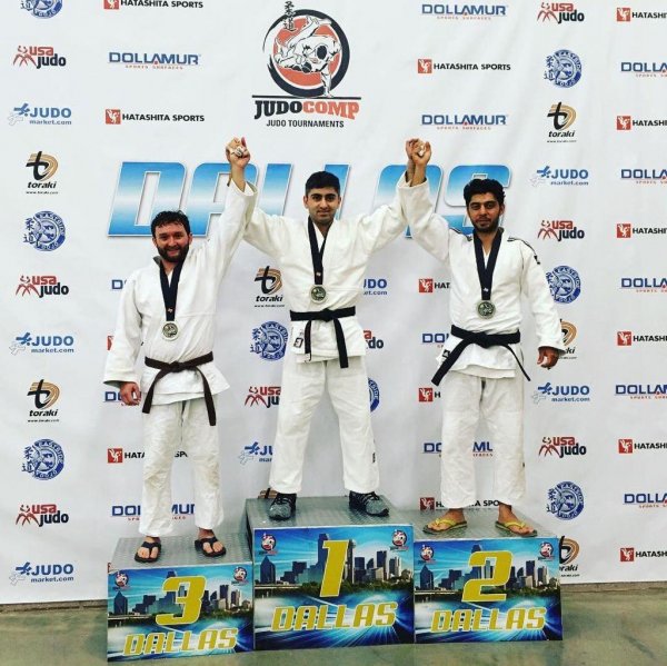 Sumqayıtlı cüdoçu ABŞ çempionu oldu - FOTOLAR