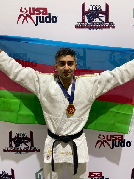Sumqayıtlı cüdoçu ABŞ çempionu oldu - FOTOLAR