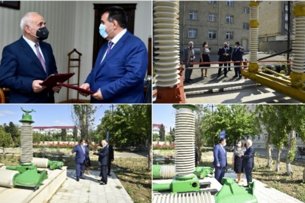 SDU ilə Sumqayıt Yüksək Gərginlikli Elektrik Şəbəkəsi arasında əməkdaşlıq müqaviləsi imzalandı -FOTO