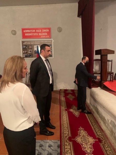 Rəşad Əliyev Xızıda mədəniyyət müəssisələrinin fəaliyyəti ilə tanış olub - FOTOLAR