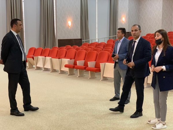 Rəşad Əliyev Xızıda mədəniyyət müəssisələrinin fəaliyyəti ilə tanış olub - FOTOLAR