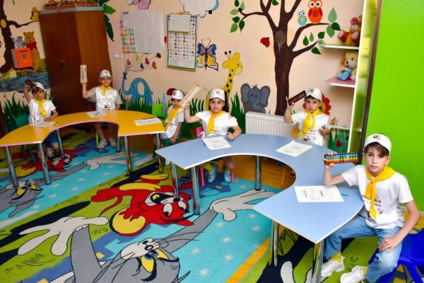 Sumqayıtda uşaqlar arasında “TIAMO meqa beyin-2021” olimpiadası keçirilib - FOTOLAR