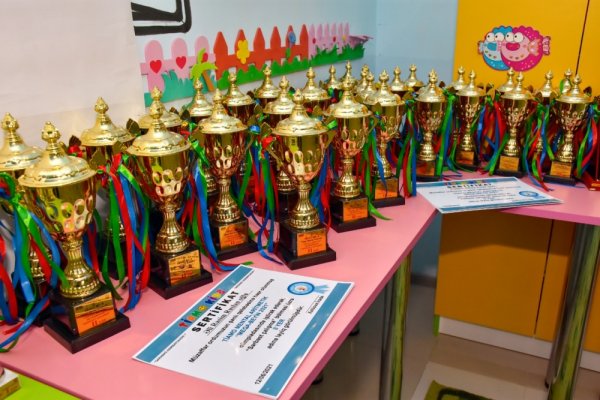 Sumqayıtda uşaqlar arasında “TIAMO meqa beyin-2021” olimpiadası keçirilib - FOTOLAR