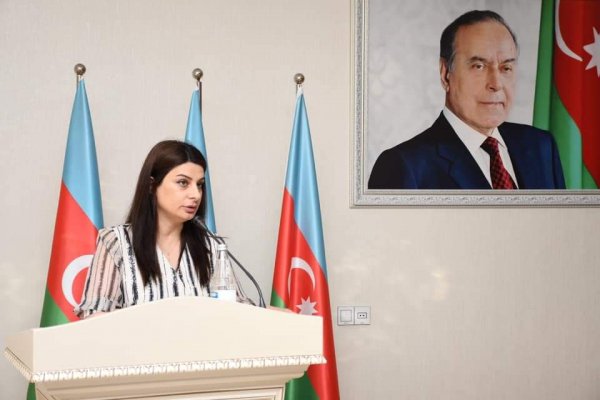 Sumqayıtda şəhidin xatirəsinə həsr olunmuş kitabın təqdimatı keçirilib - FOTOLAR