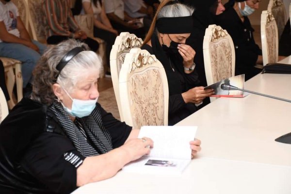 Sumqayıtda şəhidin xatirəsinə həsr olunmuş kitabın təqdimatı keçirilib - FOTOLAR