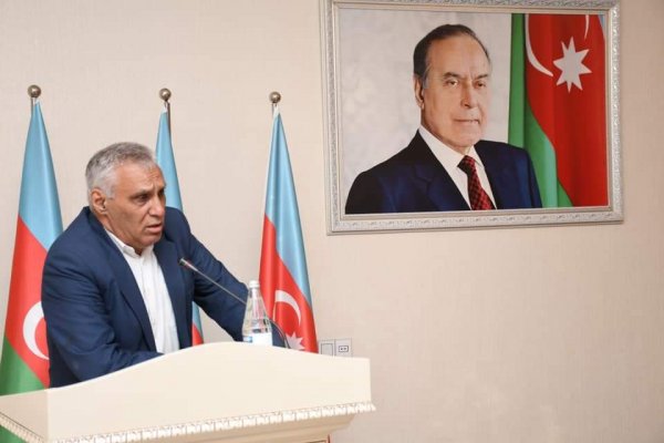 Sumqayıtda şəhidin xatirəsinə həsr olunmuş kitabın təqdimatı keçirilib - FOTOLAR
