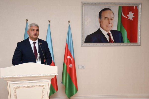 Sumqayıtda şəhidin xatirəsinə həsr olunmuş kitabın təqdimatı keçirilib - FOTOLAR