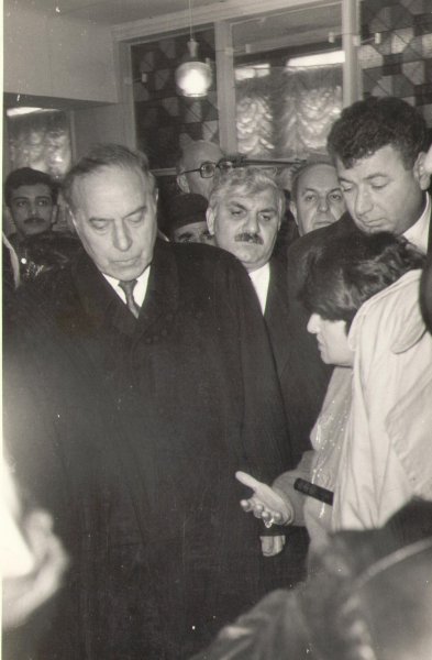 Olya İslamovanın ulu öndərlə unudulmaz üç görüşü -FOTO