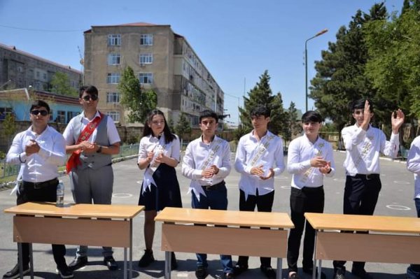 Sumqayıt məktəblərində "Son zəng" -FOTOLAR