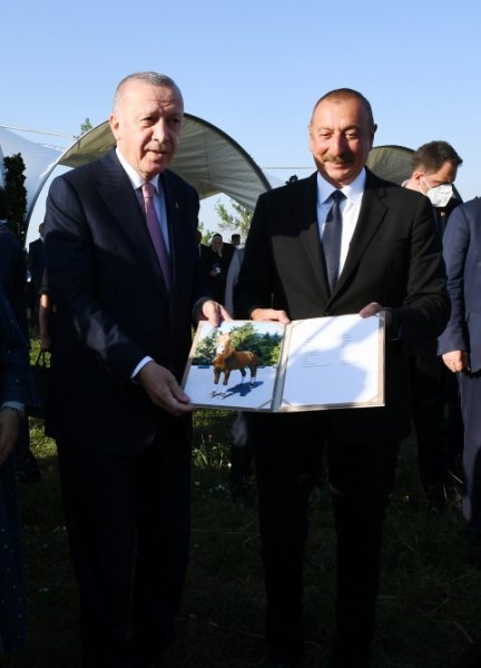Ərdoğana hədiyyə edilən “Zəfər”in FOTOLARI