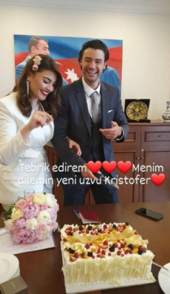 Van Dammın oğlu azərbaycanlı xanımla evləndi - FOTO