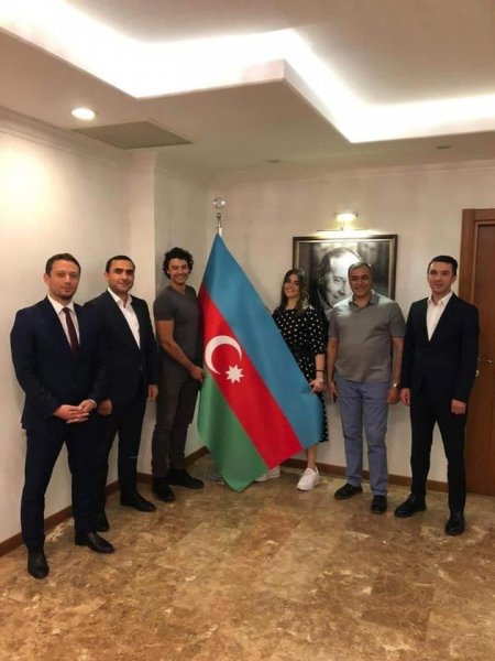Van Dammın oğlu azərbaycanlı xanımla evləndi - FOTO