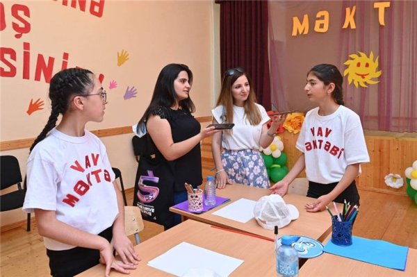 Sumqayıtda “Yay məktəb”i sevinci-“Kaş ki, hər il keçirilsin”- Reportaj (FOTO)