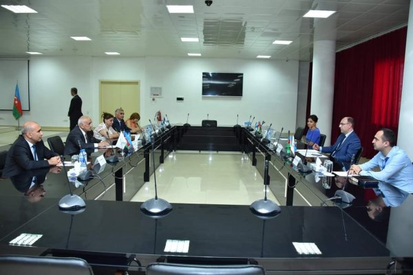 Sumqayıt Dövlət Universiteti ilə Sumqayıt Texnologiyalar Parkı arasında əməkdaşlıq memorandumu imzalandı - FOTOLAR