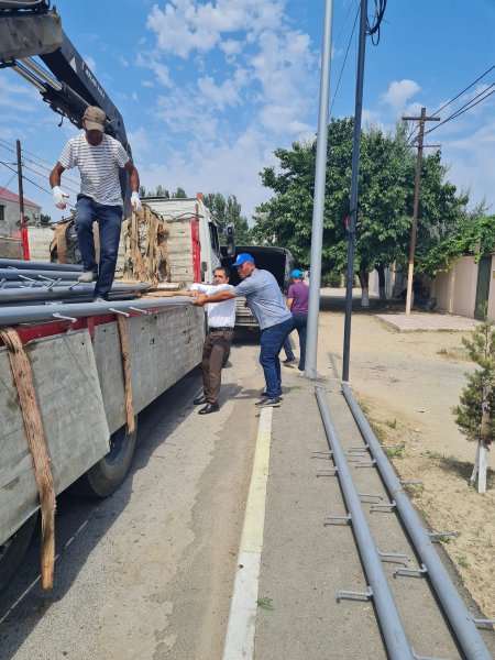 Fiber optik internet çəkilir – Corat sakinlərinə şad xəbər (FOTOLAR)