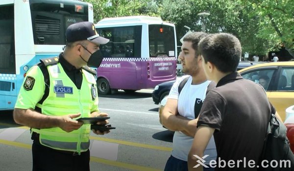 Sumqayıtda karantin qaydalarını pozan şəxslər cərimələndi - FOTO