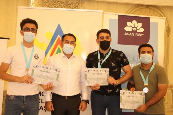 Sumqayıtda Milli Qəhrəman Polad Həşimovun xatirəsinə həsr edilmiş intellektual yarış keçirilib - FOTOLAR