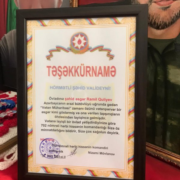 Şəhidlərimiz unudulmur