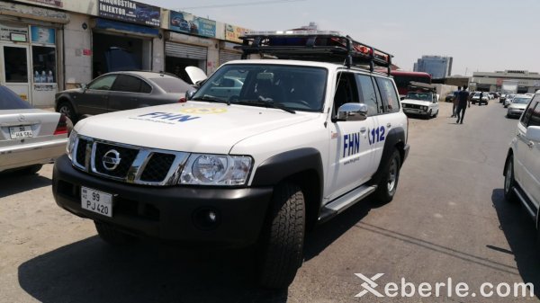 Xilasedicilər Sumqayıtda intihara cəhd edən şəxsi fikrindən daşındırdılar - FOTOLAR