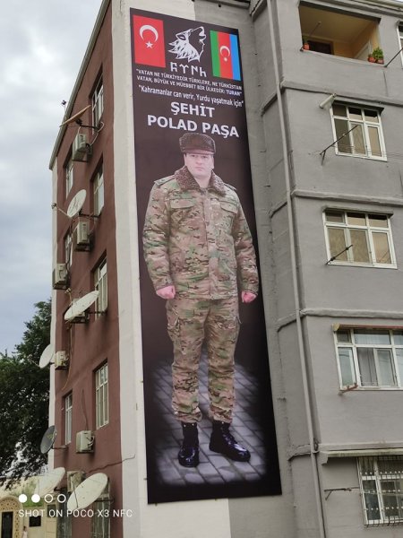 Sumqayıtda Polad Həşimovun xatirəsi əbədiləsdirilir - FOTOLAR